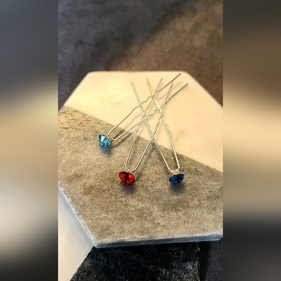 NEW  Wedding/Prom Hair Pins - Picture 2 of 9
